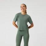 Bj&ouml;rn Borg Koszulka Bj&ouml;rn Borg Studio Soft Cropped Koszulka Kobiety - szałwia