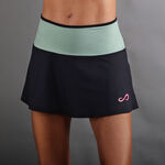 Endless ODZIEŻ Endless Mile Spódnica Kobiety-Czarny,Zieleń