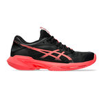 ASICS buty do tenisa ziemnego ASICS Solution Speed FF 4 Clay buty do tenisa ziemnego Kobiety-czarny, neonowy r&oacute;ż