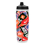Nike Akcesoria Nike Nike Refuel Bottle 24oz/709 Ml Graphic Butelka Do Picia-Przezroczysty,Czarny