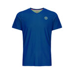 BIDI BADU ODZIEŻ BIDI BADU Evin Tech Round-Neck Koszulka Chłopcy - niebieski, jasnozielony