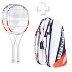 Babolat Zestaw rakiete Babolat Pure Strike 100 Rakieta Turniejowa