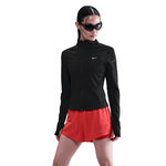 Nike ODZIEŻ Nike Swift Half-Zip Koszulka do biegania Kobiety - czarny, srebrny