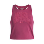Under Armour ODZIEŻ Under Armour Motion Branded Tank Top Dziewczynki-Różowy