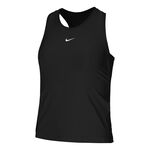 Nike Odzież tenisowa Nike Dri-Fit Victory Tank Top Kobiety-Czarny,Biały