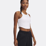 Under Armour ODZIEŻ Under Armour Rival Rib Tank Top Kobiety-Biały