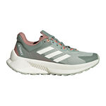 adidas Buty do biegania adidas Terrex Soulstride Flow But trailowy Kobiety - biały, jasnozielony
