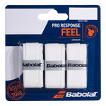 Babolat Owijki Babolat Pro Response Opakowanie 3 Szt.-Biały