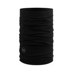332 ODZIEŻ Buff Merino Lightweight Szalik w kształcie tuby Unisex - czarny, 