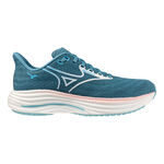 Mizuno Buty do biegania Mizuno Wave Rider 29                   But neutralny Kobiety-niebieski, biały
