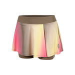 BIDI BADU ODZIEŻ BIDI BADU Spectrum Printed Wavy Sp&oacute;dnica Kobiety-Brąz,Ż&oacute;łty