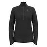 Zeroweight Ceramiwarm Reflective Mid Layer Half-Zip Top do biegania Kobiety - czarny, 