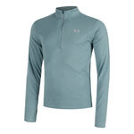 Under Armour ODZIEŻ Under Armour Launch Quarter-Zip Koszulka do biegania Mężczyźni - niebiesko-szary, 