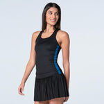 Lucky in Love ODZIEŻ Lucky in Love Racer Rib Tank Top Kobiety-Czarny