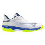 Mizuno Buty tenisowe Mizuno Wave Exceed Court buty do tenisa ziemnego Mężczyźni - biały, niebieski