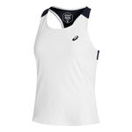ASICS ODZIEŻ ASICS Court Tank top Kobiety - biały, ciemnoniebieski