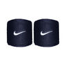 Swoosh Classic Opaska przeciwpotna Unisex - ciemnoniebieski, biały