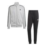 adidas ODZIEŻ adidas 3Stripes Training Dres Mężczyźni-Jasnoszary,Czarny