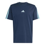 adidas Koszulka adidas 3Stripes Tee Koszulka Mężczyźni - ciemnoniebieski, jasnoniebieski