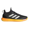 adizero Ubersonic 4.1 buty do tenisa ziemnego Mężczyźni - czarny, pomarańczowy