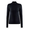 Core Dry Active Comfort Half-Zip Długi Rękaw Kobiety - czarny, 