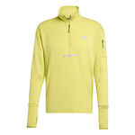 adidas ODZIEŻ adidas adi365 Warm Half-Zip Koszulka do biegania Mężczyźni - żółty, 