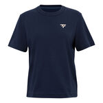 Tecnifibre ODZIEŻ Tecnifibre Graphic Koszulka Kobiety-ciemnoniebieski