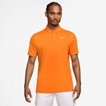 Nike ODZIEŻ Nike Dri-Fit Victory Court Solid Polo Mężczyźni - pomarańczowy, biały