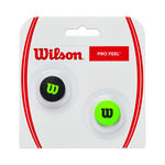 Wilson Akcesoria do rakiet Wilson Blade Pro Feel Blade Amortyzatory Opakowanie 2 szt.-czarny,zieleń