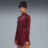 Velocity Cloudspun 1/4 Zip Koszulka do biegania Kobiety - czerwony, 