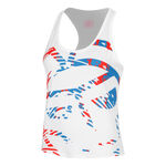 BIDI BADU ODZIEŻ BIDI BADU Tadisa Lifestyle Tank top Kobiety-niebieski,czerwony