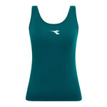 Diadora Odzież tenisowa Diadora Court Tank top Kobiety-ciemnozielony