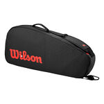 Wilson CLASH V3 3PK RACQUET BAG BLACK/Infrared