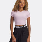 Under Armour Ua Rival Rib Baby Tee-Blk