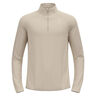 Zeroweight Warm Mid Layer 1/2 Zip Koszulka do biegania Mężczyźni - srebrny, 