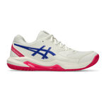 ASICS Buty tenisowe ASICS Gel-Dedicate 8 Buty Do Tenisa Allcourt Kobiety-Krem,Ciemnoniebieski