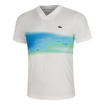 Lacoste ODZIEŻ Lacoste Polo Mężczyźni-Biały,Wielokolorowy