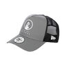 New Era Trucker Czapka Unisex-ciemnoszary, biały
