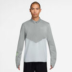 Nike ODZIEŻ Nike Pacer Winterized Half-Zip Koszulka do biegania Mężczyźni - szary, srebrny