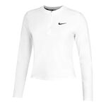 Nike ODZIEŻ Nike Court Dri-Fit Advantage Długi Rękaw Kobiety-Biały