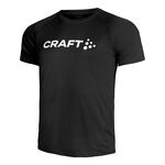 Craft ODZIEŻ Craft Core Essence Logo Koszulka do biegania Mężczyźni - czarny, 