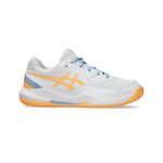 ASICS Buty do padla ASICS Gel-Dedicate 8 But do padla Dzieci - biały, pomarańczowy