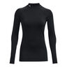 Coldgear Authentics Mockneck Długi Rękaw Kobiety-Czarny