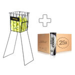 Balls Unlimited Piłka z wewnętrznym ciśnieniem Balls Unlimited Code Black Puszka 4 Szt.