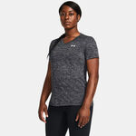 Under Armour ODZIEŻ Under Armour Tech Twist Koszulka Kobiety-Czarny