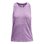 Under Armour Top do biegania Under Armour Seamless Stride Koszulka do biegania Kobiety - fioletowy, 