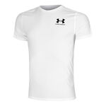 Under Armour ODZIEŻ Under Armour Heatgear Fitted Koszulka Mężczyźni-Biały