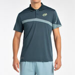 Bullpadel ODZIEŻ Bullpadel Lucir Polo Mężczyźni-Petrol