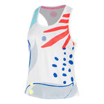 BIDI BADU Tank top BIDI BADU Hey Laguna Racerback
 Tank top Kobiety-biały, wielokolorowy