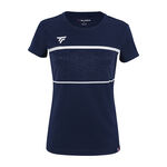 Tecnifibre ODZIEŻ Tecnifibre Team Tech Koszulka Kobiety-Ciemnoniebieski